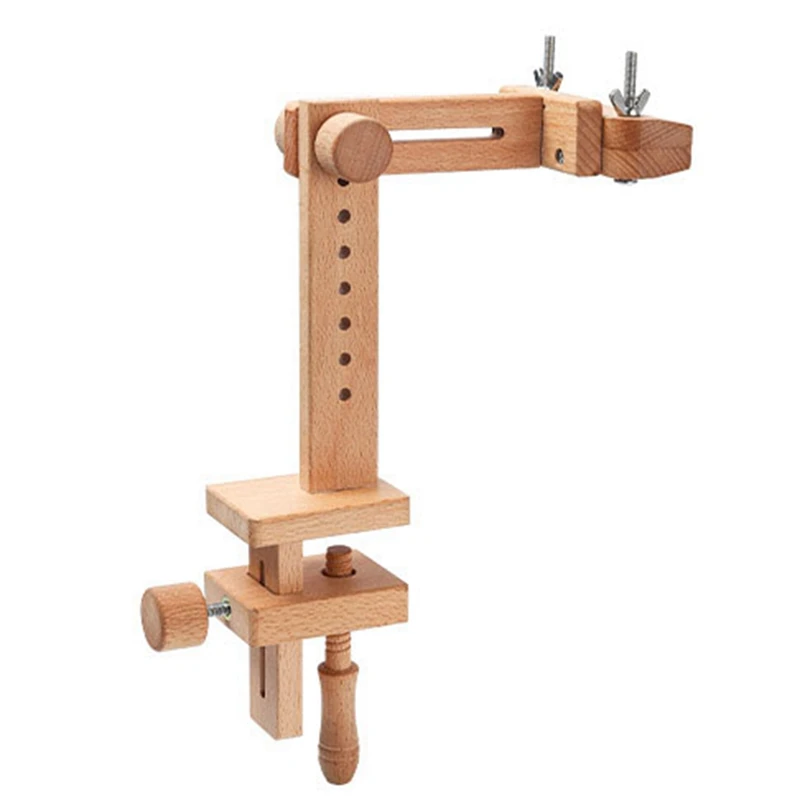 Wooden Embroidery Hoop 360 Degree Rotation Adjustable Desktop Stand Cross Stitch Rack,Frame Crosstitch,Embroidery Holder
Wooden Embroidery Hoop 360 Degree Rotation Adjustable Desktop Stand Cross Stitch Rack,Frame Crosstitch,Embroidery Holder