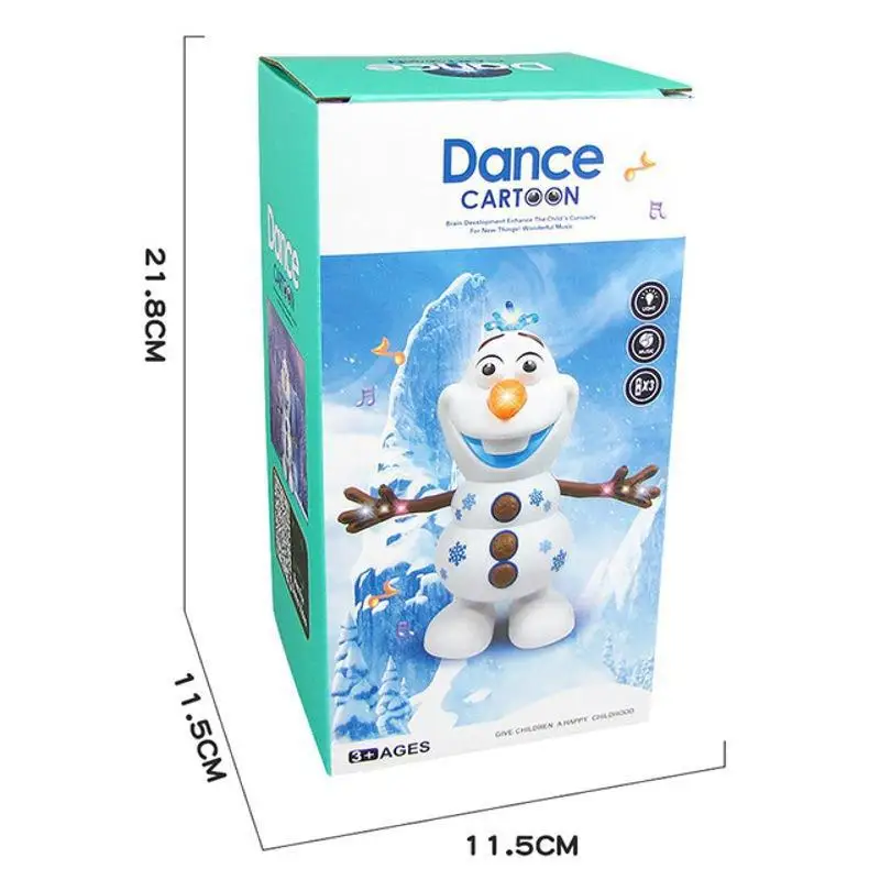 Disney Frozen Dancing Snowman Olaf Toy Doll Figures Kawaii Electric Light Music Christmas Birthday New Year Kid Gift Interactive
Disney Frozen Dancing Snowman Olaf Toy Doll Figures Kawaii Electric Light Music Christmas Birthday New Year Kid Gift Interactive