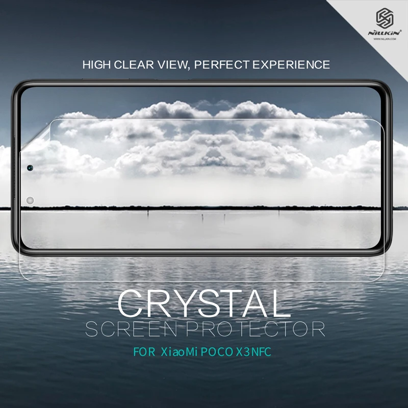 NILLKIN Screen Protector for Xiaomi POCO X3 NFC Super Clear /Matte Anti-fingerprint Protective Film for POCO X3 NFC
NILLKIN Screen Protector for Xiaomi POCO X3 NFC Super Clear /Matte Anti-fingerprint Protective Film for POCO X3 NFC