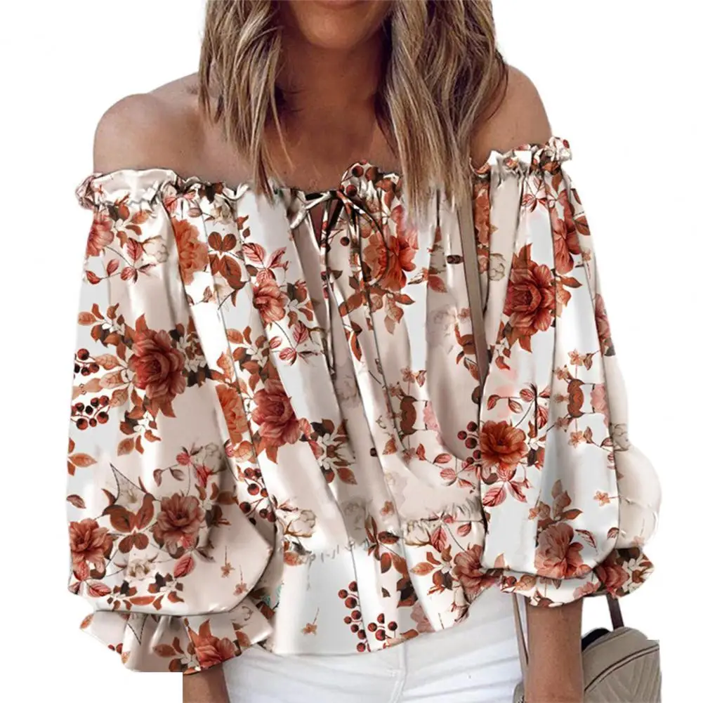 2021 Blouses Women print Casual Off Shoulder Blouse Shirt Tops Plus Size Blouse Women One Neckline Pleated Elastic Lady's Shirt
2021 Blouses Women print Casual Off Shoulder Blouse Shirt Tops Plus Size Blouse Women One Neckline Pleated Elastic Lady's Shirt