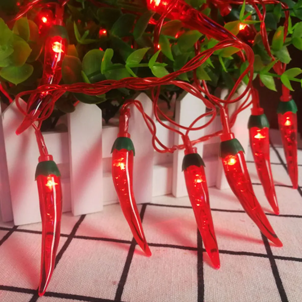 Red Pepper String Lights Leprechaun Light Pepper Battery Powered LED Kitchen Holiday Decoration String Lights Warm White
Red Pepper String Lights Leprechaun Light Pepper Battery Powered LED Kitchen Holiday Decoration String Lights Warm White