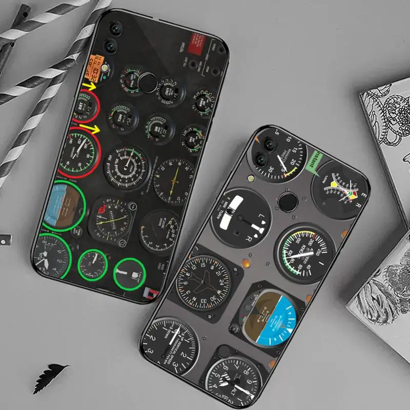 Aeroplane Helicopter cockpit Instrument Phone Case For Huawei honor Mate 10 20 30 40 i 9 8 pro x Lite P smart 2019 nova 5t
Aeroplane Helicopter cockpit Instrument Phone Case For Huawei honor Mate 10 20 30 40 i 9 8 pro x Lite P smart 2019 nova 5t