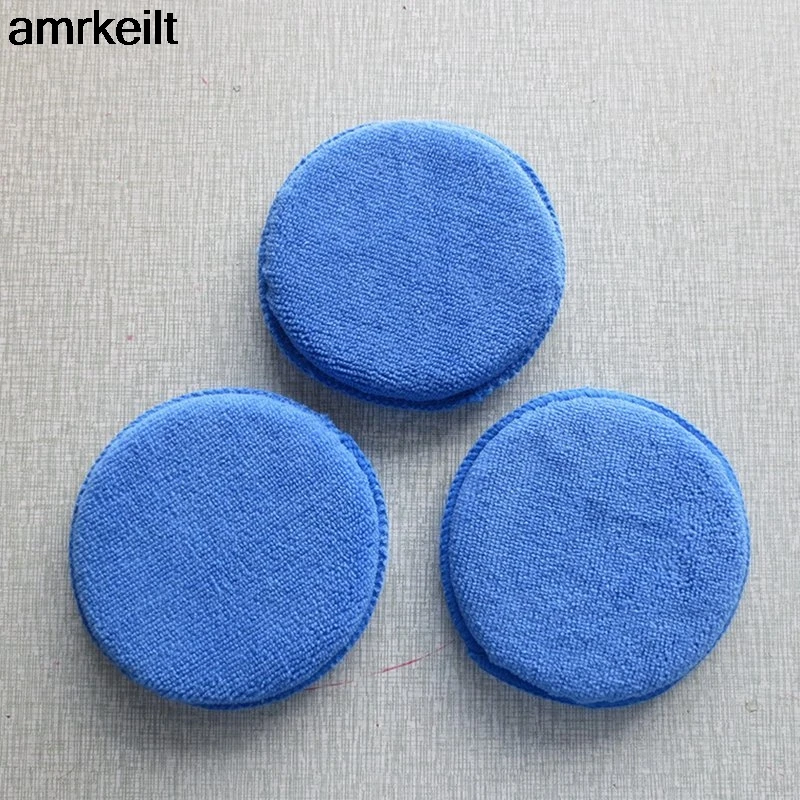 Hot One Pc 12cm Round Soft Microfiber Car Wax Applicator Pad Polishing Sponge for apply and remove wax Auto Care
Hot One Pc 12cm Round Soft Microfiber Car Wax Applicator Pad Polishing Sponge for apply and remove wax Auto Care