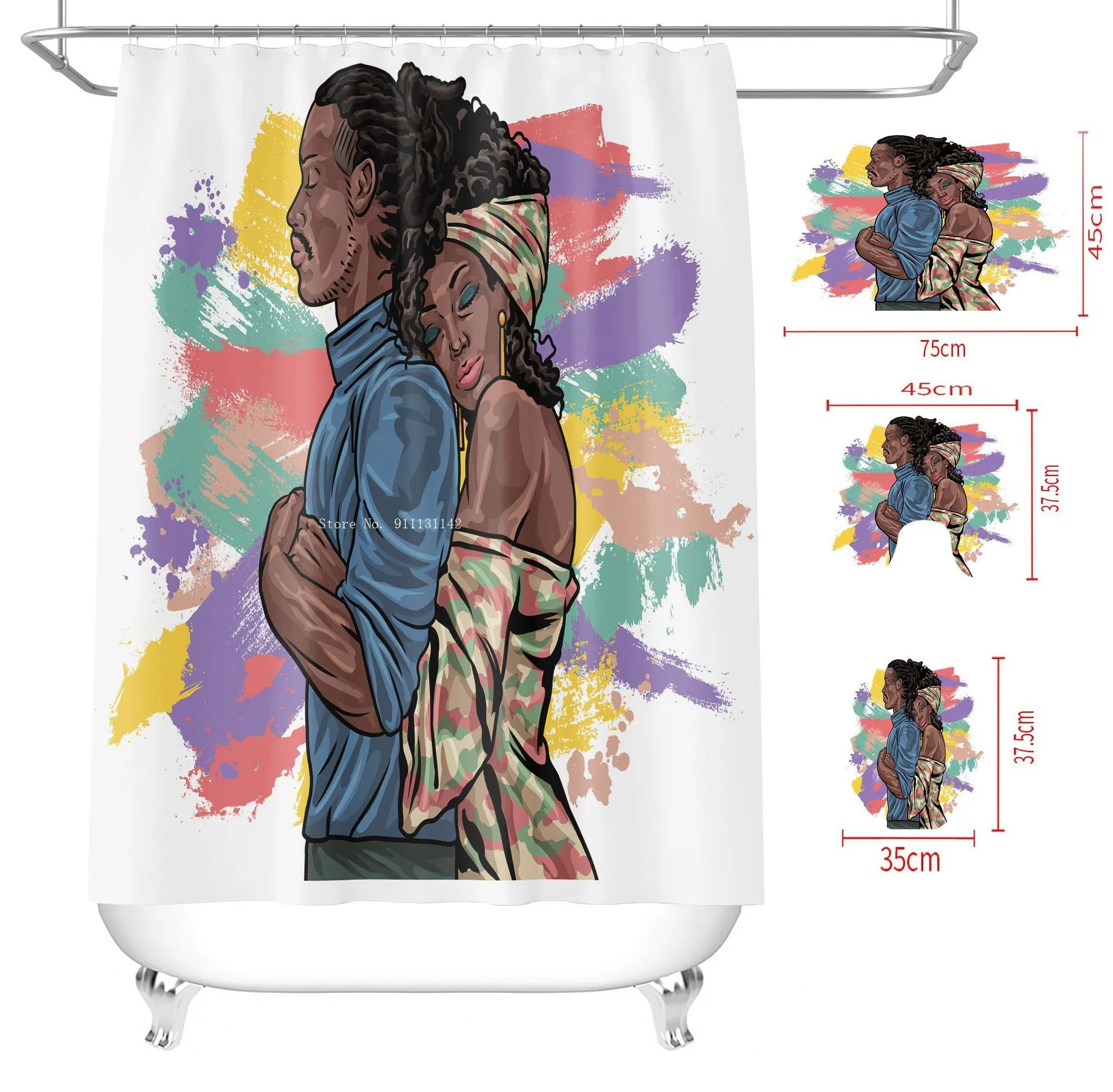 3D Printing Shower Curtain for Beautiful Women Lovers Waterproof and Mildew Proof Shower Curtain with Hook for Home Decor
3D Printing Shower Curtain for Beautiful Women Lovers Waterproof and Mildew Proof Shower Curtain with Hook for Home Decor