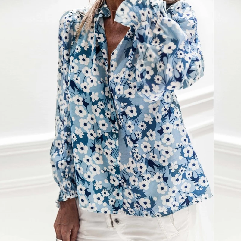 2020 Summer Floral Print Boho Shirt Women Sexy V-Neck Long Sleeve Blouse Tops Autumn Fashion Loose Shirts Blusa Streetwear Mujer
2020 Summer Floral Print Boho Shirt Women Sexy V-Neck Long Sleeve Blouse Tops Autumn Fashion Loose Shirts Blusa Streetwear Mujer
