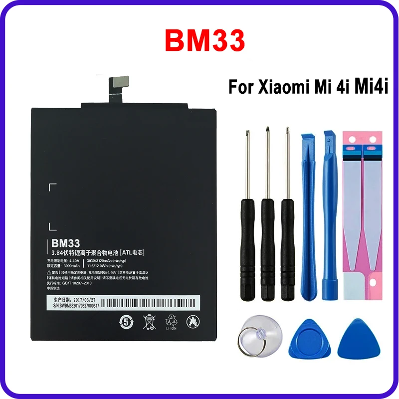 Mobile Phone Accessories New brand battery for Xiaomi M4i Compatible Cell Phone Battery BM33 
Mobile Phone Accessories New brand battery for Xiaomi M4i Compatible Cell Phone Battery BM33