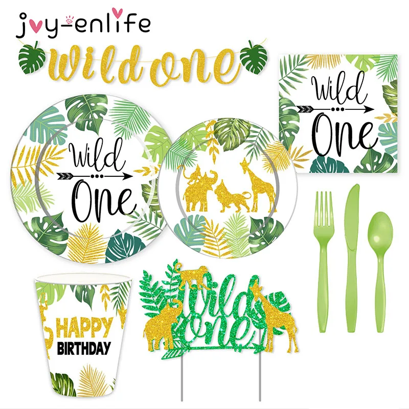 Wild One Birthday Party Disposable Tableware Set Decoation Boy Birthday Party First 1st Birthday Jungle Party Decor Baby Shower
Wild One Birthday Party Disposable Tableware Set Decoation Boy Birthday Party First 1st Birthday Jungle Party Decor Baby Shower