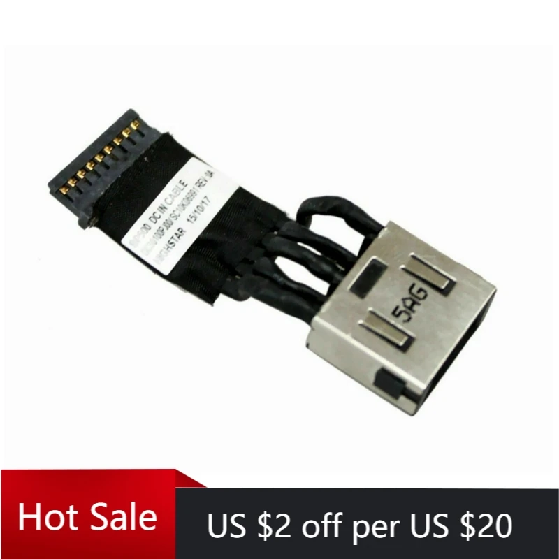 NEW FOR Lenovo Thinkpad P50 P50-20EN P51 DC IN Power Jack Cable DC30100PE00 / SC10K06990
NEW FOR Lenovo Thinkpad P50 P50-20EN P51 DC IN Power Jack Cable DC30100PE00 / SC10K06990