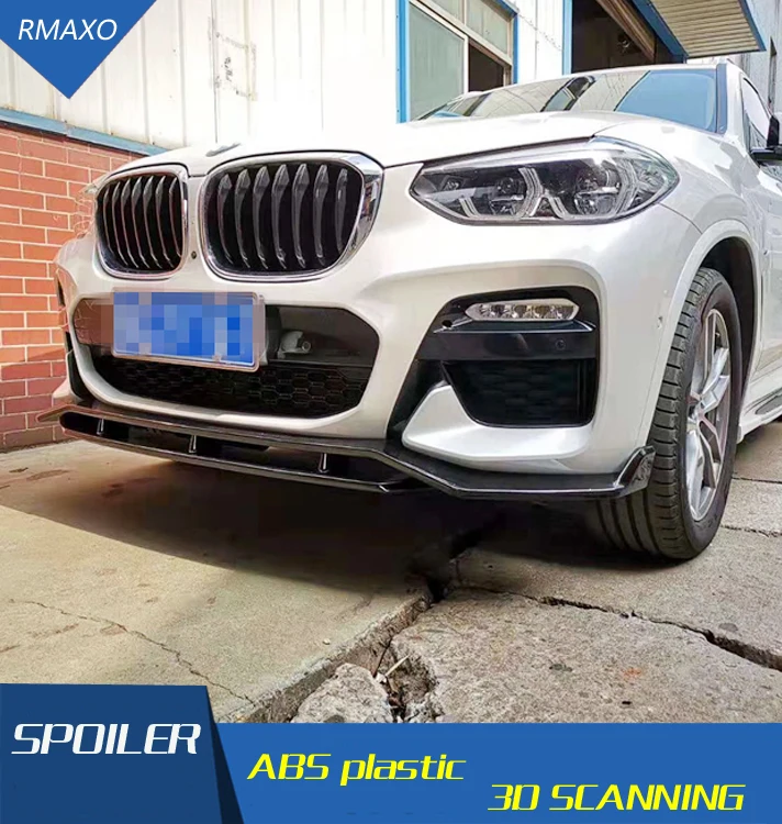 Задний спойлер для BMW X3 2018 2019 G01 4 шт. задний из АБС пластика диффузор переднего