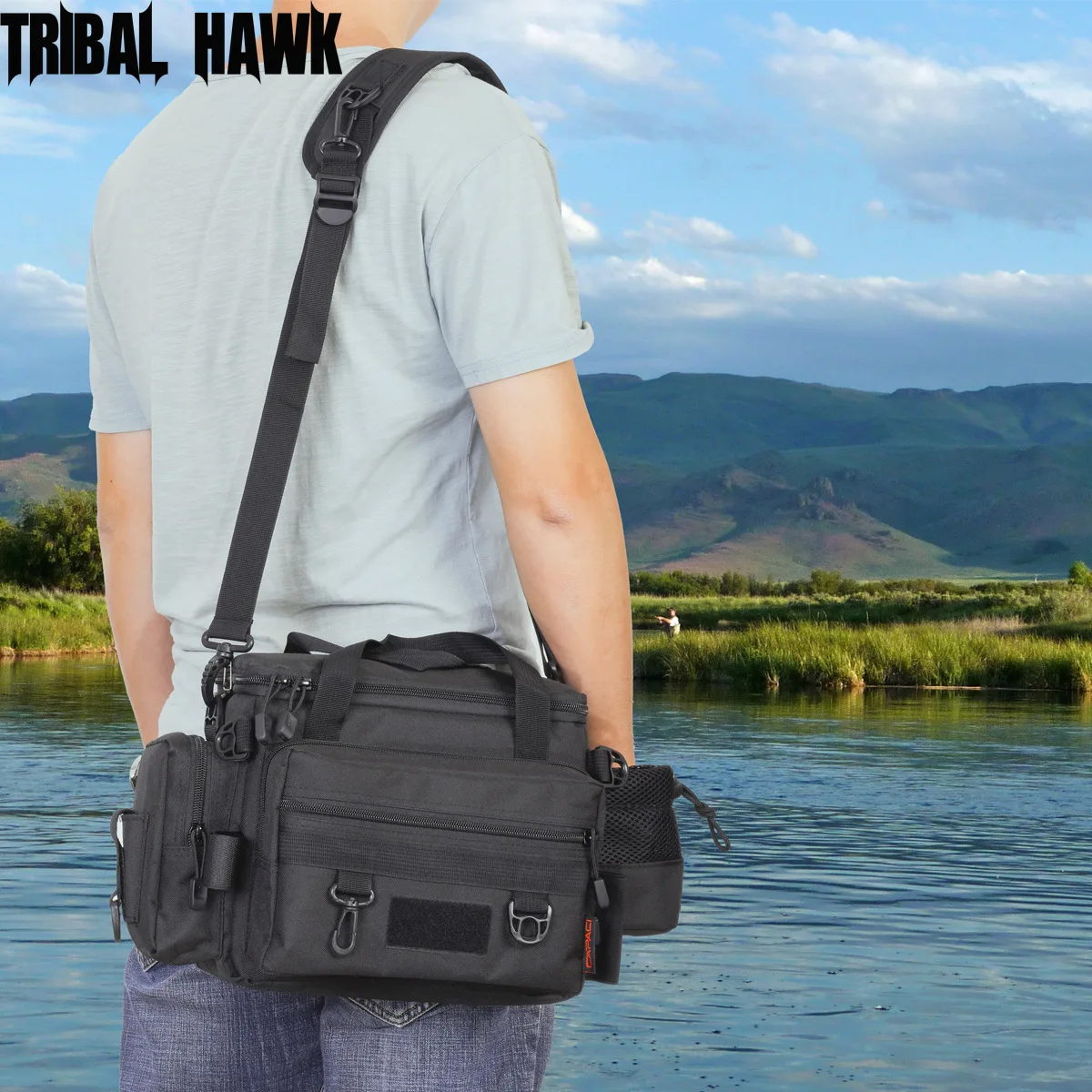 Multifunctional Fishing Tackle Bags Fishing Lures Storage Bag Shoulder Bag Outdoor Hiking Cycling Waist Pack with Bottle Pouch
Multifunctional Fishing Tackle Bags Fishing Lures Storage Bag Shoulder Bag Outdoor Hiking Cycling Waist Pack with Bottle Pouch