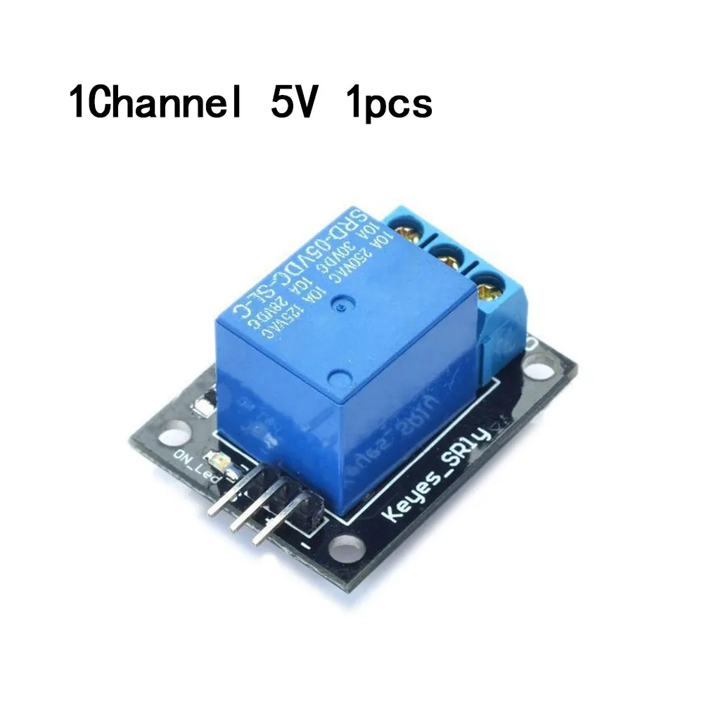 5V 1 Channel KY-019 Relay Module Interface Board Shield Low Level Trigger Relay Board Module Photocoupler LED For PIC Control
5V 1 Channel KY-019 Relay Module Interface Board Shield Low Level Trigger Relay Board Module Photocoupler LED For PIC Control