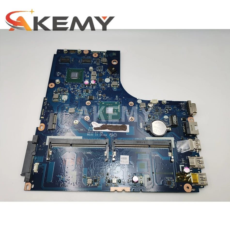 Akemy LA-C291P motherboard for Lenovo B51-30 B51 original mainboard N3700U CPU 5B20J78473 
Akemy LA-C291P motherboard for Lenovo B51-30 B51 original mainboard N3700U CPU 5B20J78473