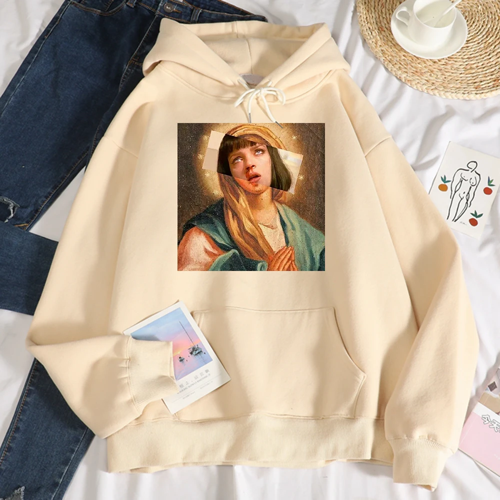Funny Girl Stitching Pictures Print Hooded Women's Fleece Crewneck Hoodies Autumn Oversize Hoodie Simple Casual Streetwear Male
Funny Girl Stitching Pictures Print Hooded Women's Fleece Crewneck Hoodies Autumn Oversize Hoodie Simple Casual Streetwear Male