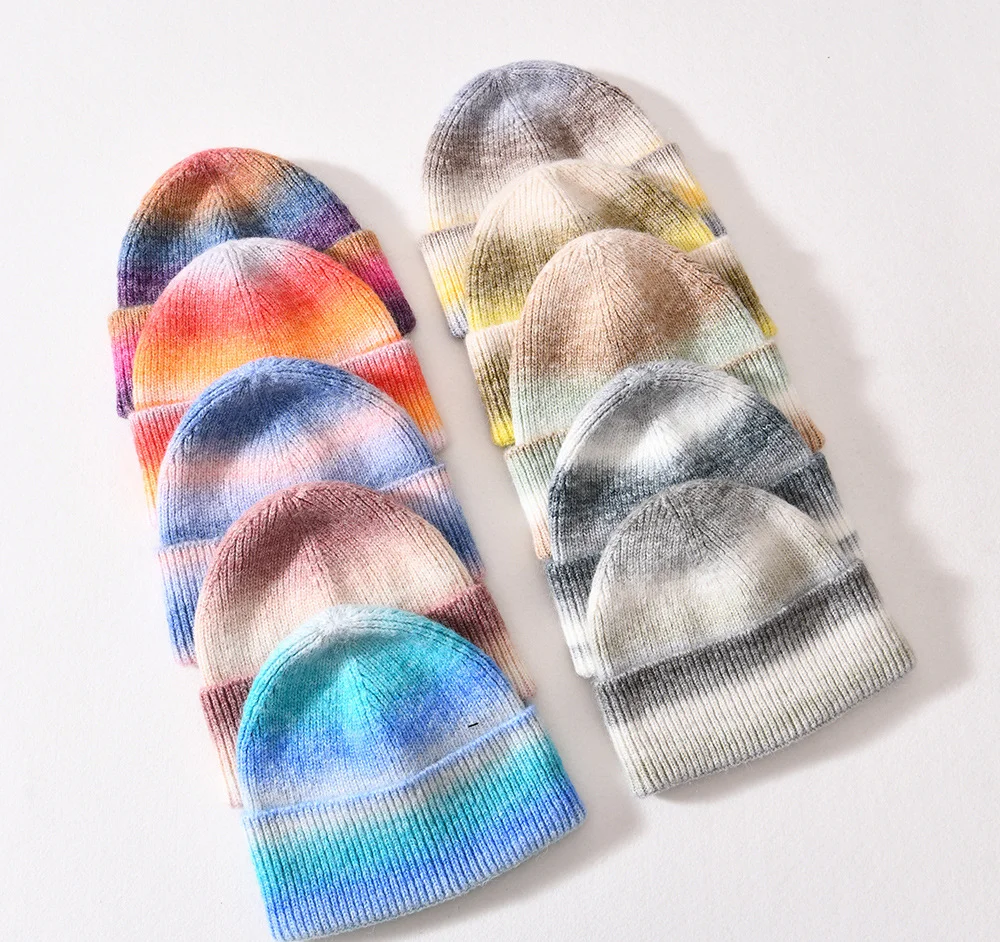 2021Hot fashion beanie tie-dye wool knit hat for men women girl autumn winter ie-dye gradient color rainbow cold hat Streetwear
2021Hot fashion beanie tie-dye wool knit hat for men women girl autumn winter ie-dye gradient color rainbow cold hat Streetwear