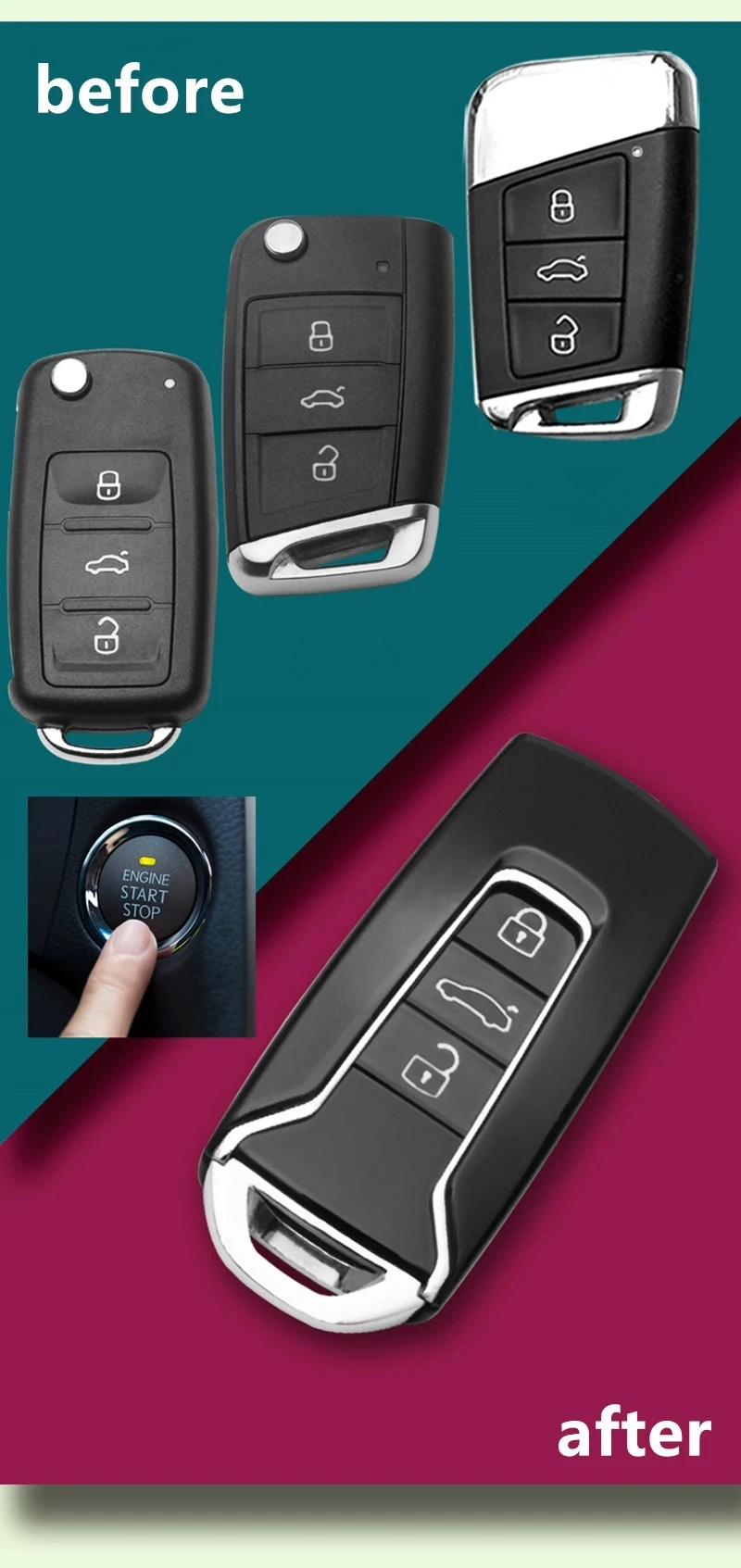 For VW Polo Passat Golf T5 Jetta Touareg Skoda Superb Octavia SEAT Leon ibiza Car Modified Keyless Remote Key Shell Key Case
For VW Polo Passat Golf T5 Jetta Touareg Skoda Superb Octavia SEAT Leon ibiza Car Modified Keyless Remote Key Shell Key Case