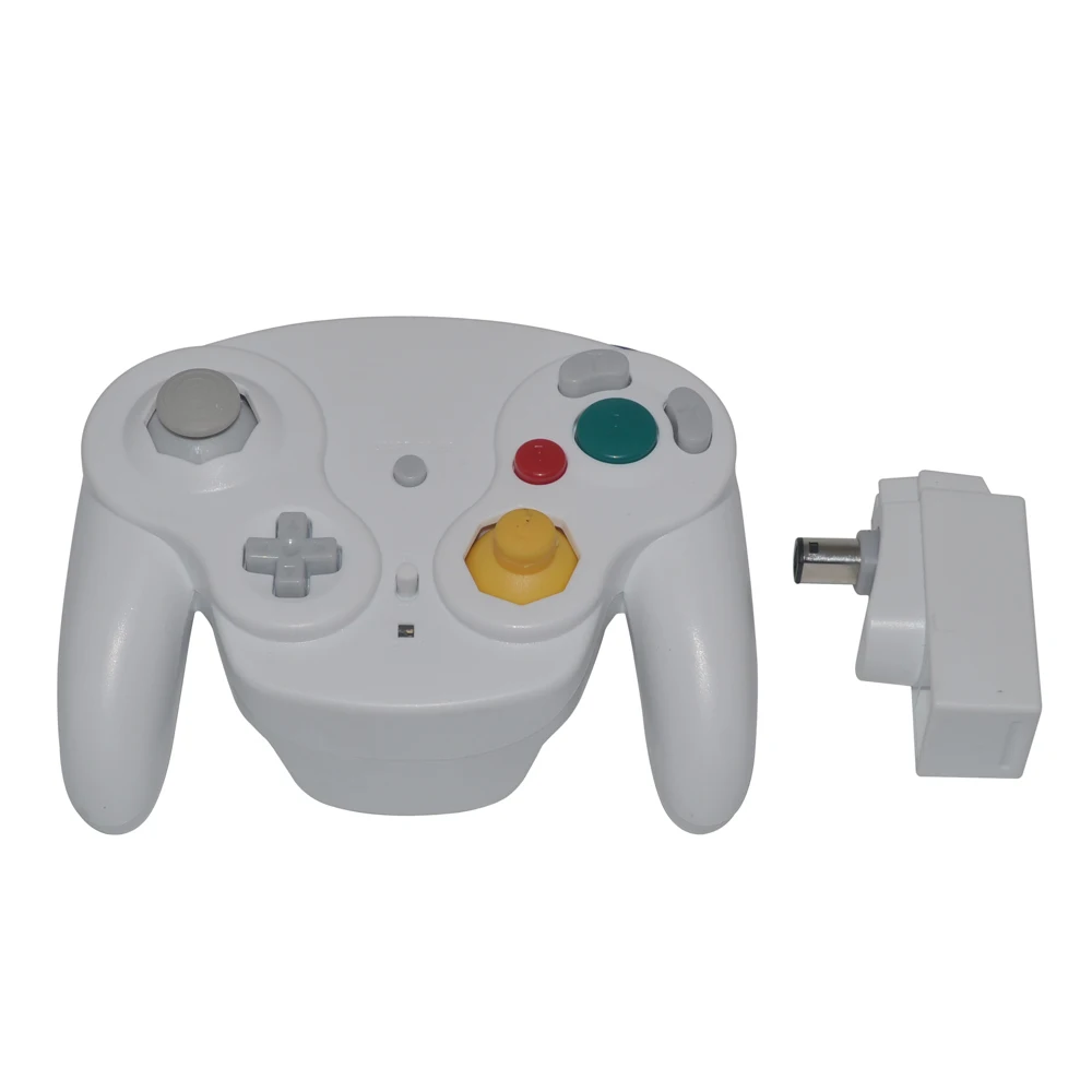 2.4GHz Wireless Gamepad Controller Gamepad joystick with receiver for N-G-C for GameCube for wii
2.4GHz Wireless Gamepad Controller Gamepad joystick with receiver for N-G-C for GameCube for wii