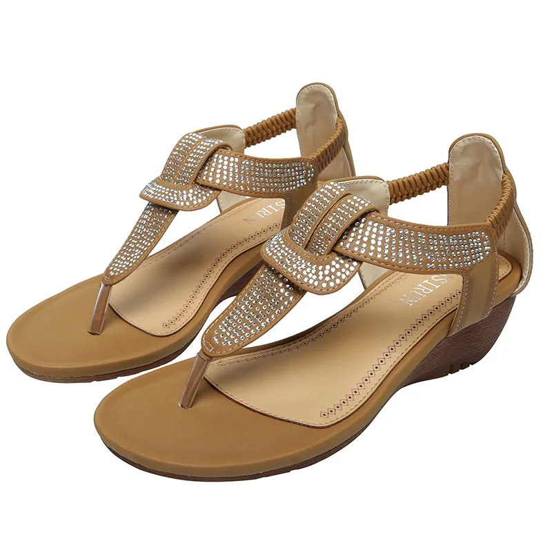 Summer sandals women shoes 2020 solid basic casual ladies shoes women sandals comfortable slippers female wedges beach shoes