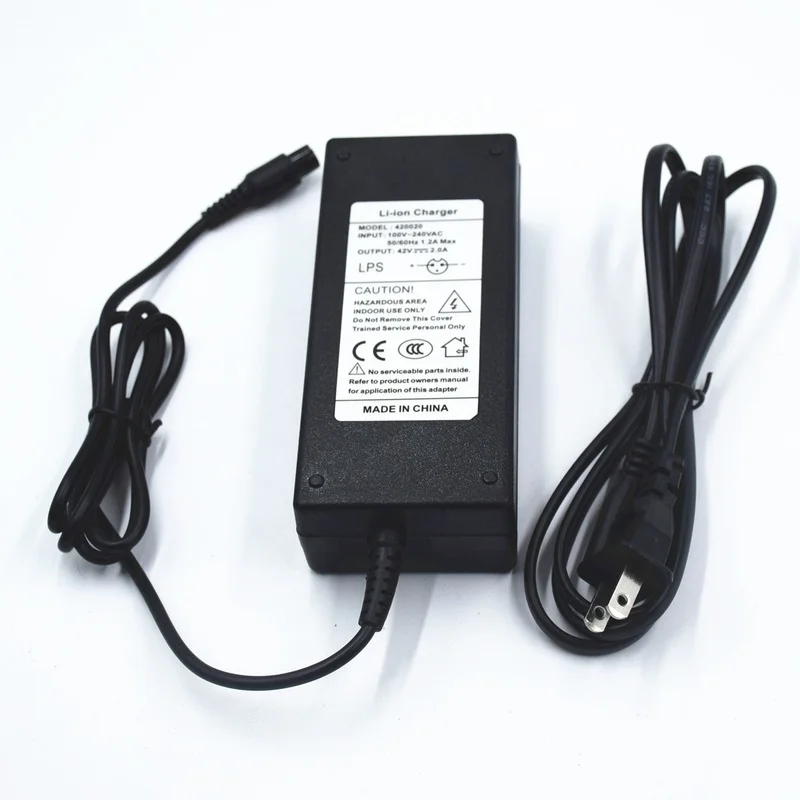 42v2a Charger Manufacturer of Electric Balance Car Twist Car Power Adapter Unicycle Power Charger
42v2a Charger Manufacturer of Electric Balance Car Twist Car Power Adapter Unicycle Power Charger