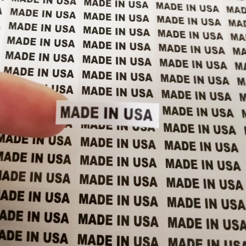 1000 шт., белая бумага 6 х28 мм, Сделано в США, наклейки для этикеток, страна происхождения
1000 шт., белая бумага 6 х28 мм, Сделано в США, наклейки для этикеток, страна происхождения