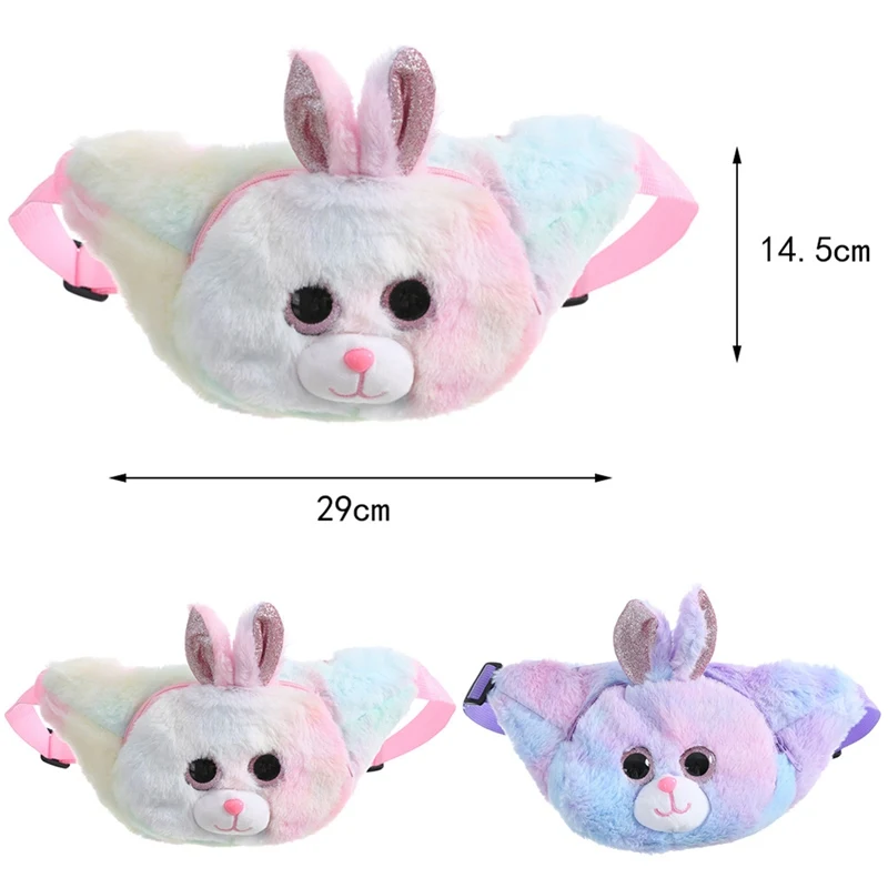 Kids Cartoon Rabbit Waist Bag Girls Cute Bunny Doll Chest Bag Winter Fashion Plush Cartoon Coin Purse Lovely Shoulder Bag
Kids Cartoon Rabbit Waist Bag Girls Cute Bunny Doll Chest Bag Winter Fashion Plush Cartoon Coin Purse Lovely Shoulder Bag