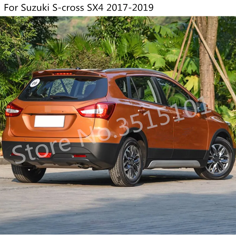 Для Suzuki S-Cross SX4 2017 2018 2019 2020 корпус автомобиля ABS Хромированная Накладка задняя