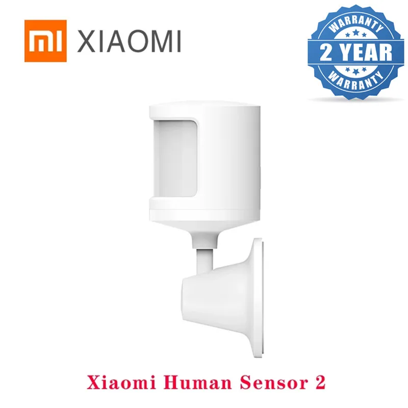 Xiaomi Human Sensor 2 Mobile Monitoring Alarm with Rotate Holder Smart Home Equipment New Cooperate Gateway Mi Home App CR2450
Xiaomi Human Sensor 2 Mobile Monitoring Alarm with Rotate Holder Smart Home Equipment New Cooperate Gateway Mi Home App CR2450