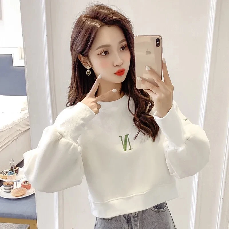 Women's short round neck hoodie kawaii 2022 spring and summer fashion Western style loose Korean style blouse
Women's short round neck hoodie kawaii 2022 spring and summer fashion Western style loose Korean style blouse
