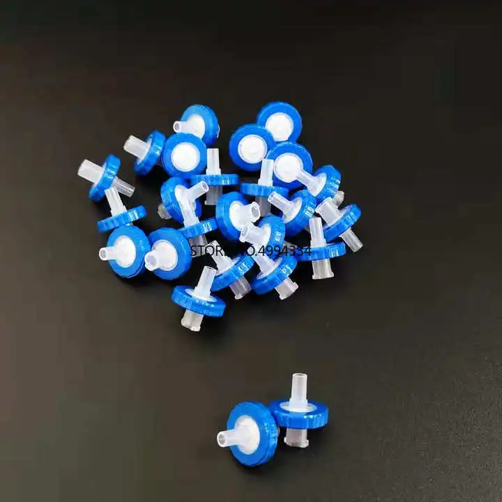 100pcs/lot Disposable PES Syringe Microporous Filter, Syringe millipore filtration, Dia 13mm Pore size 0.45um 
100pcs/lot Disposable PES Syringe Microporous Filter, Syringe millipore filtration, Dia 13mm Pore size 0.45um