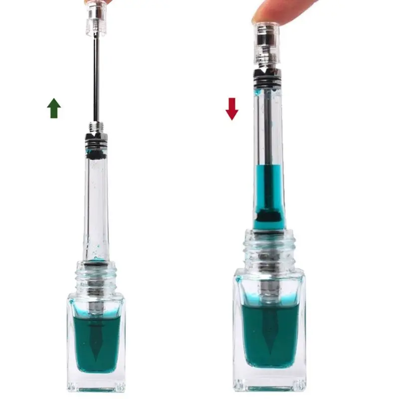 Transparent Vacuum Negative pressure Fountain Pen EF/F Nib 0.38/0.5mm Ink Pen Business Gift 28GE
Transparent Vacuum Negative pressure Fountain Pen EF/F Nib 0.38/0.5mm Ink Pen Business Gift 28GE