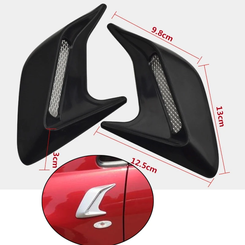 1Pair/2PC Carbon Fibre Car Shark Gills Emulation Vent Side Air Inlet Hood Decoration Auto Modification Accessories
1Pair/2PC Carbon Fibre Car Shark Gills Emulation Vent Side Air Inlet Hood Decoration Auto Modification Accessories