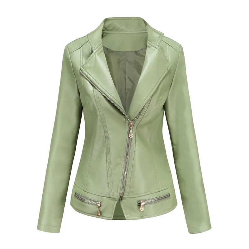 Women's PU leather coat thin spring and autumn small coat women's jacket casual wear leather blazers women leather clothes
Women's PU leather coat thin spring and autumn small coat women's jacket casual wear leather blazers women leather clothes