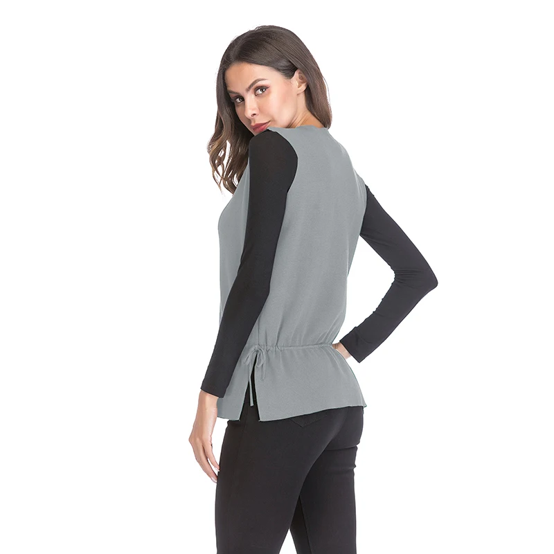 Casual V-neck Pullover Lace up Vest Women's Sweaters Sleeveless Slim Street Style Sweaters For Women Vintage Ladies Clothes
Casual V-neck Pullover Lace up Vest Women's Sweaters Sleeveless Slim Street Style Sweaters For Women Vintage Ladies Clothes