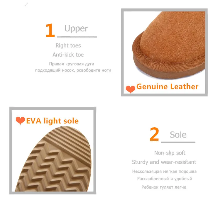 Kids Children Snow Boots Winter Warm Genuine Leather Kids' felt Boot for Mid-calf Lace Up child Bow-knot Boys girls dusk shoes
Kids Children Snow Boots Winter Warm Genuine Leather Kids' felt Boot for Mid-calf Lace Up child Bow-knot Boys girls dusk shoes