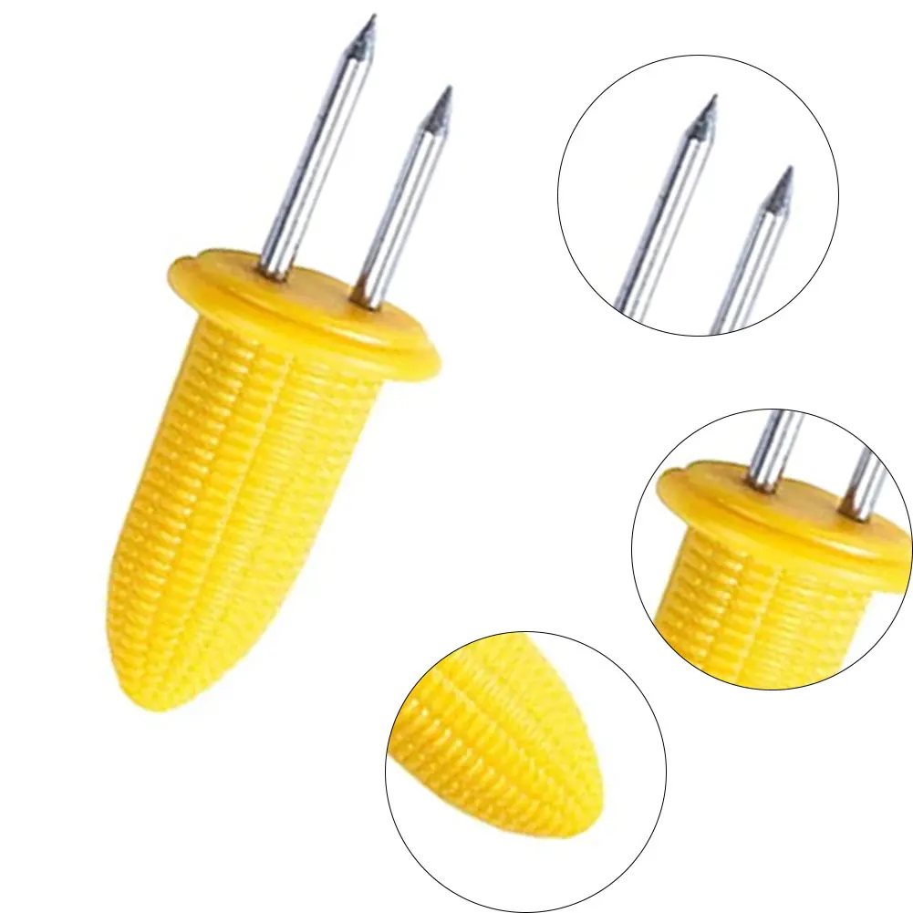 8pcs Fork Corn Skewer Stainless Steel Corn Holders Corn Reusable Fruit Forks Outdoor Barbecue Tool for Home Picnic
8pcs Fork Corn Skewer Stainless Steel Corn Holders Corn Reusable Fruit Forks Outdoor Barbecue Tool for Home Picnic
