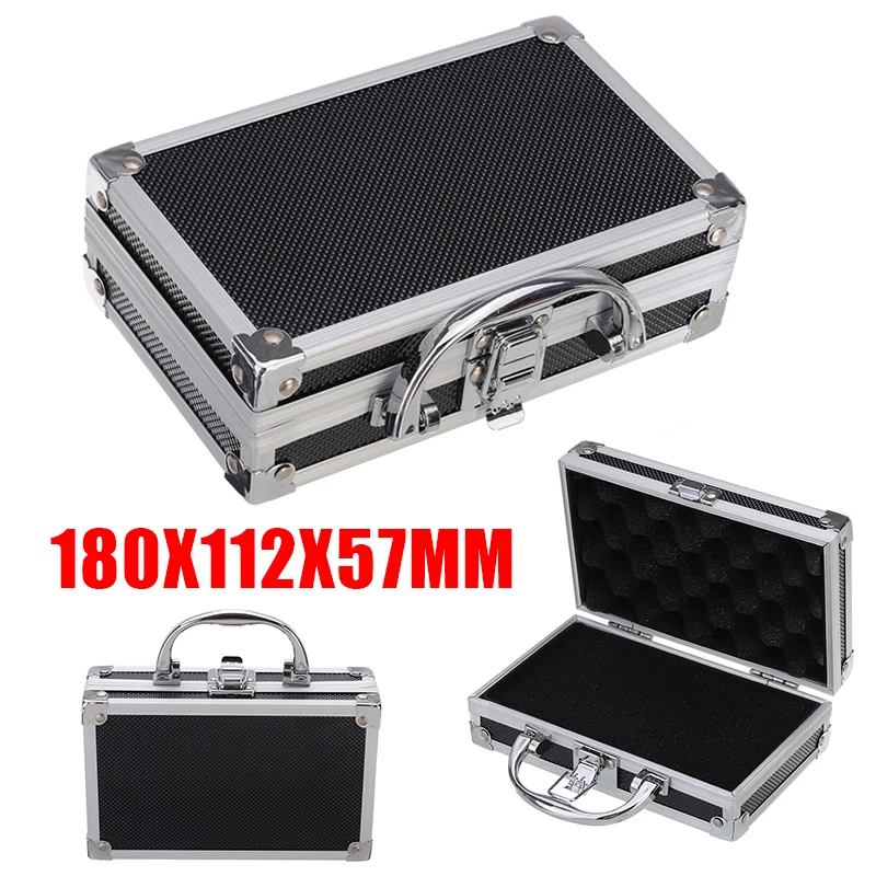 Small Aluminium Alloy Tool Box Case Portable Handle Hardware Storage Outdoor Travel Luggage Organizer Suitcase Durable | Инструменты