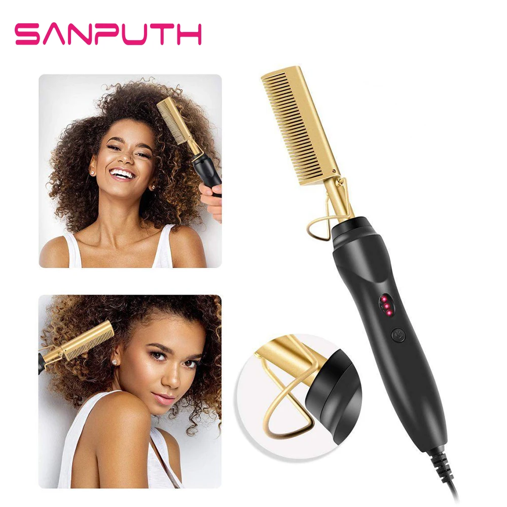 2 in 1 Hot Comb Straightener Electric Hair Wet Dry Dual Use Brush Flat Irons Hot Heating Comb Hair Straight Styler Curling Hair
2 in 1 Hot Comb Straightener Electric Hair Wet Dry Dual Use Brush Flat Irons Hot Heating Comb Hair Straight Styler Curling Hair