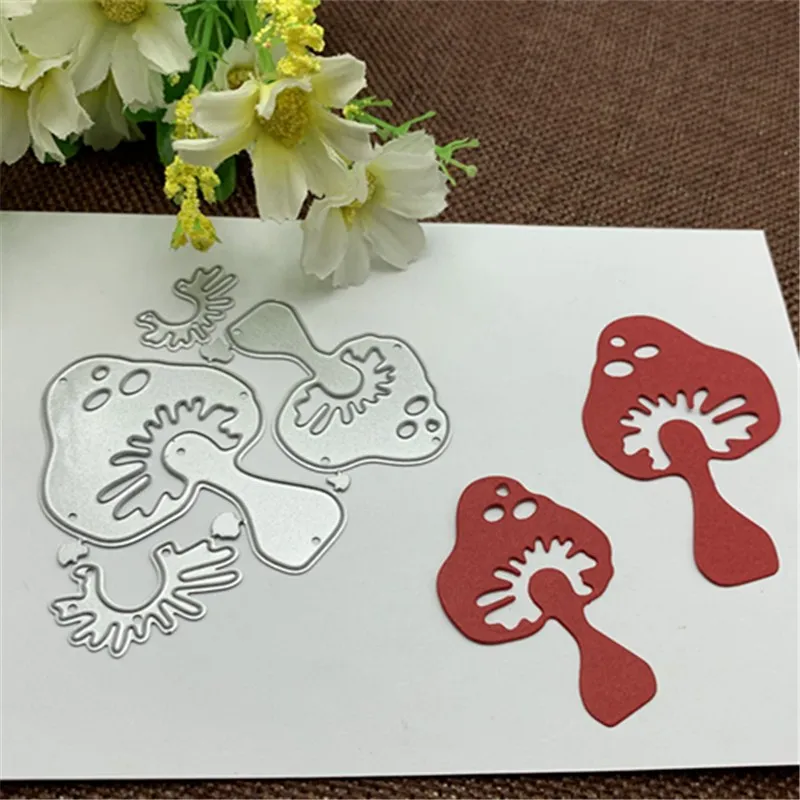 Mushroom 4Pcs Metal Cutting Dies for DIY Scrapbooking Album Paper Cards Decorative Crafts Embossing Die Cuts
Mushroom 4Pcs Metal Cutting Dies for DIY Scrapbooking Album Paper Cards Decorative Crafts Embossing Die Cuts