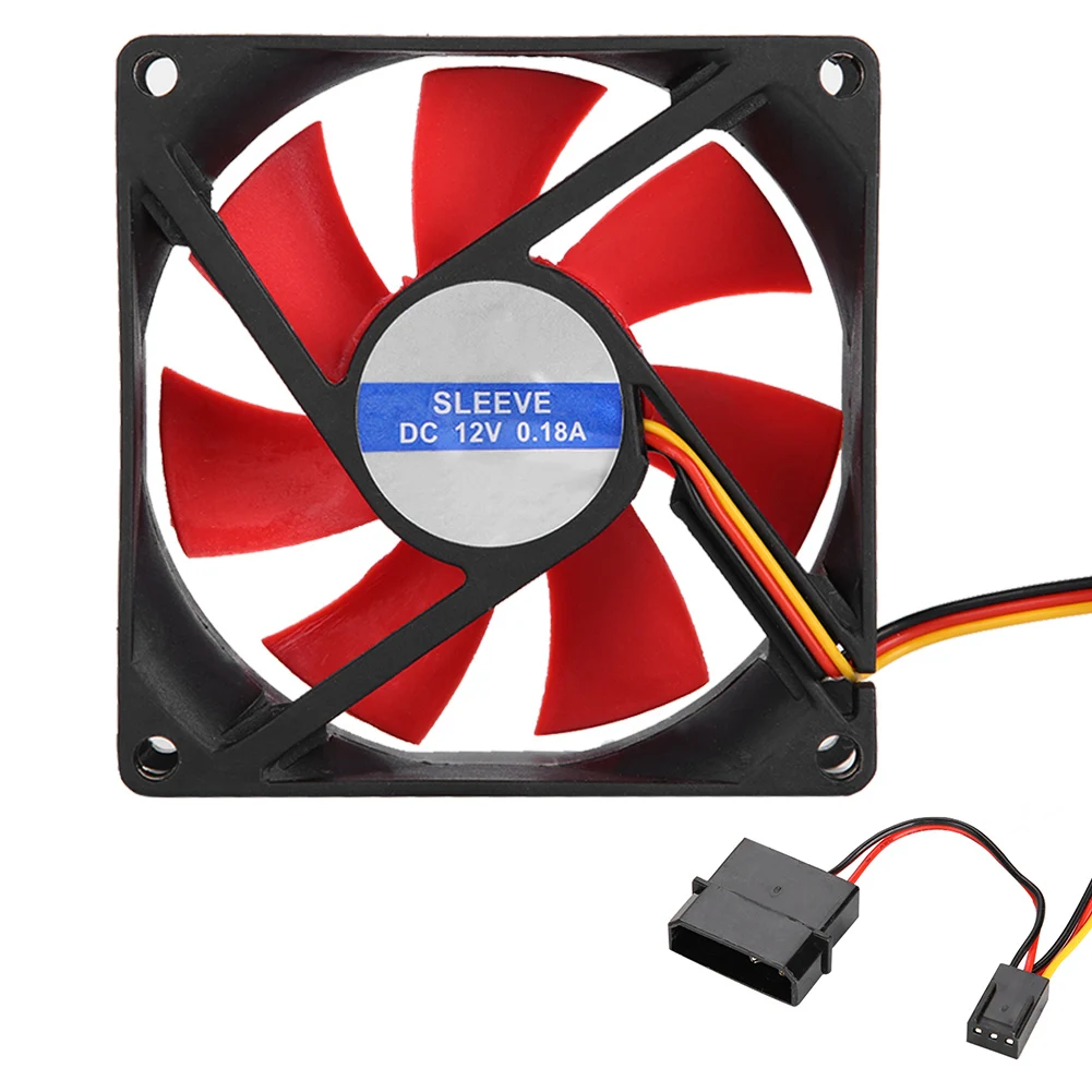 8cm 12V CPU Cooling Fan CPU Fans Heat Sink Silent Mute Cooler for Computer PC Laptop 2pcs
8cm 12V CPU Cooling Fan CPU Fans Heat Sink Silent Mute Cooler for Computer PC Laptop 2pcs