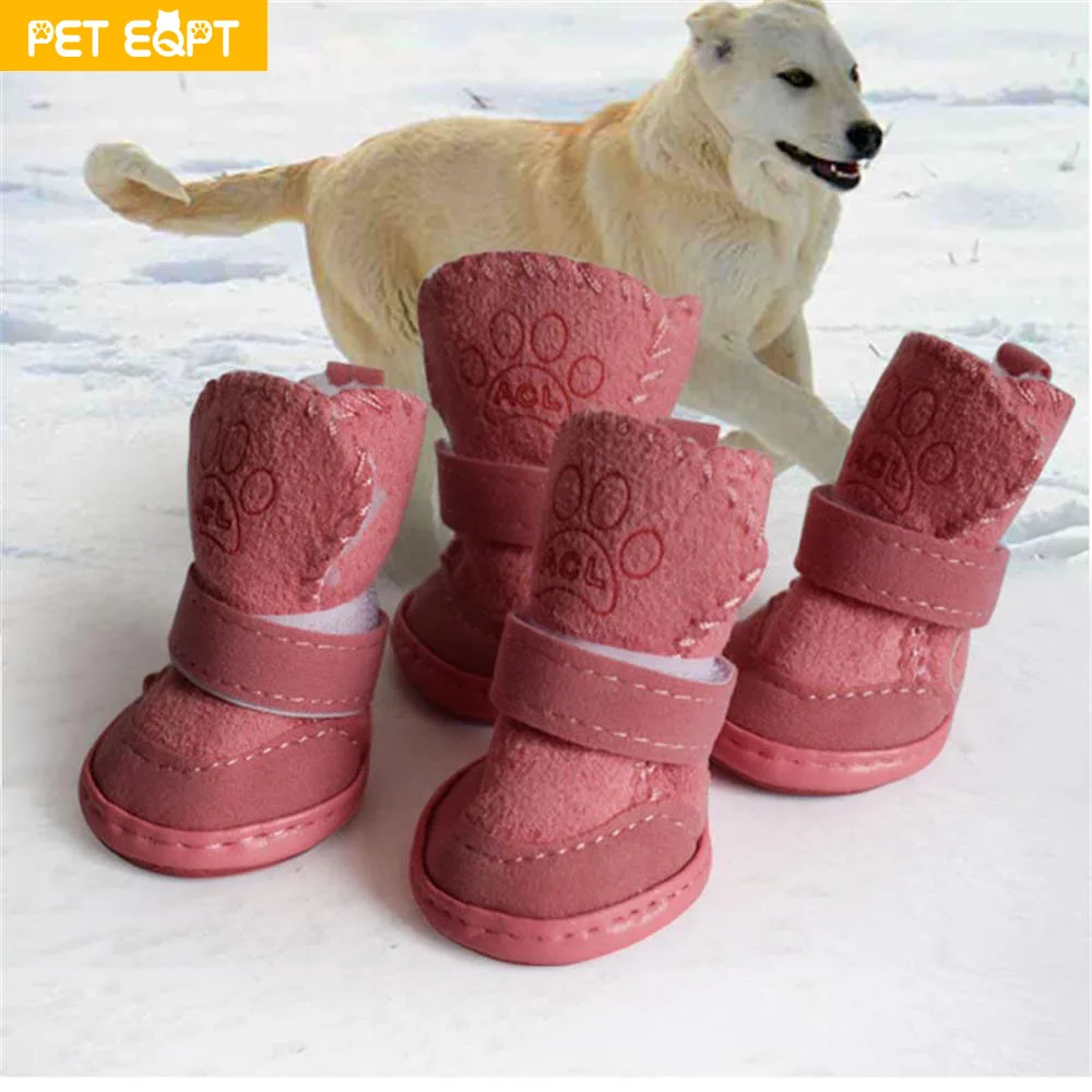 Winter Pet Dog Shoes Warm Snow Boots 4Pcs/Set Small Dogs Cotton Non Slip XS For ChiHuaHua Pug Pet Product No Waterproof
Winter Pet Dog Shoes Warm Snow Boots 4Pcs/Set Small Dogs Cotton Non Slip XS For ChiHuaHua Pug Pet Product No Waterproof