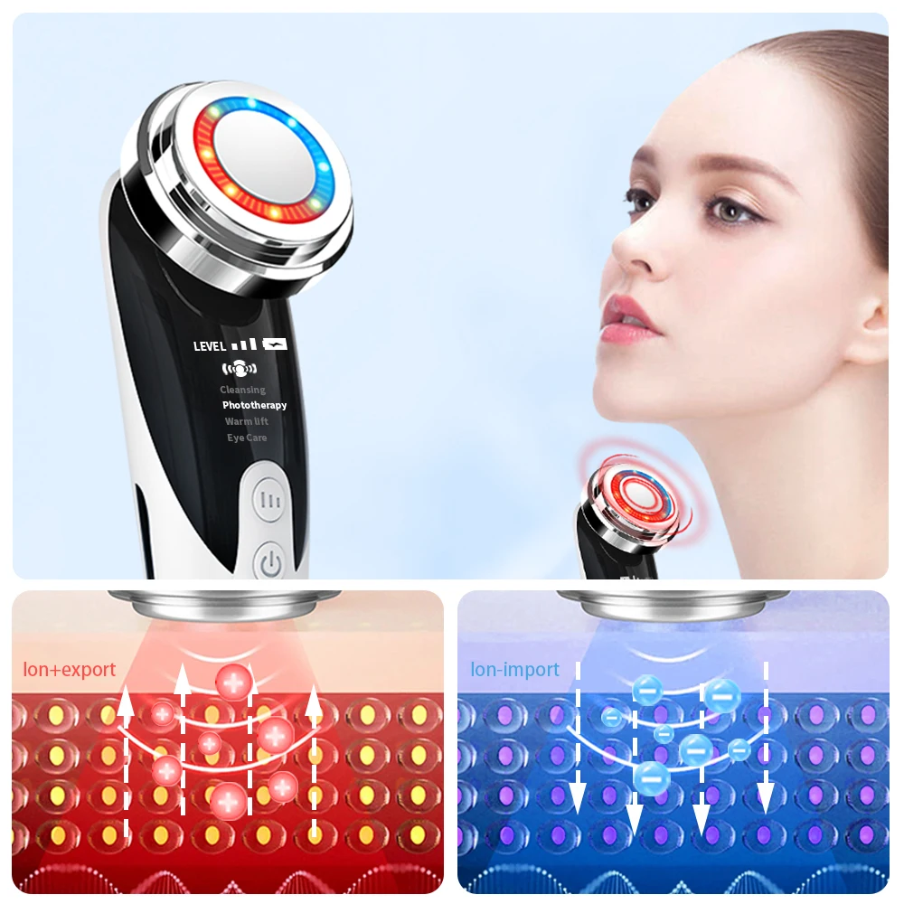 Face Massager Skin Rejuvenation Radio Mesotherapy LED Facial Lifting Beauty Vibration Wrinkle Removal Anti Aging Radio Frequency
Face Massager Skin Rejuvenation Radio Mesotherapy LED Facial Lifting Beauty Vibration Wrinkle Removal Anti Aging Radio Frequency
