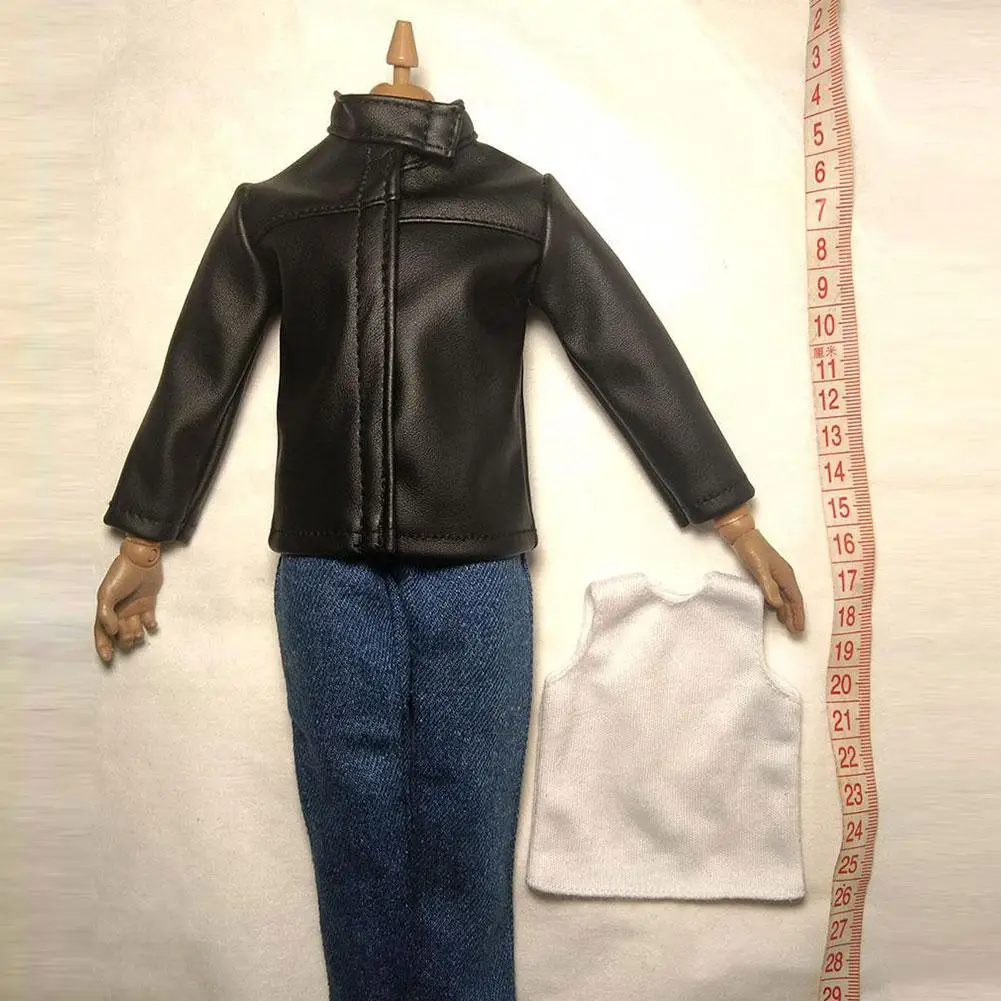 1:6 Scale Female Casual Leather Jacket Vest Jeans Clothes Suit For 12inch Action Figures Girl Body Costume Accessory
1:6 Scale Female Casual Leather Jacket Vest Jeans Clothes Suit For 12inch Action Figures Girl Body Costume Accessory