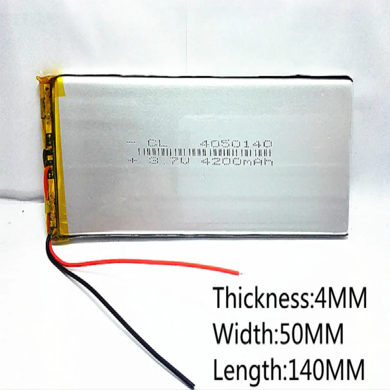 1 шт 3,7 V,4000mAH,4050140 PLIB (полимерная литий-ионная батарея) литий-ионная батарея для планшетных ПК, GPS,mp3,mp4, сотового телефона, динамика
1 шт 3,7 V,4000mAH,4050140 PLIB (полимерная литий-ионная батарея) литий-ионная батарея для планшетных ПК, GPS,mp3,mp4, сотового телефона, динамика