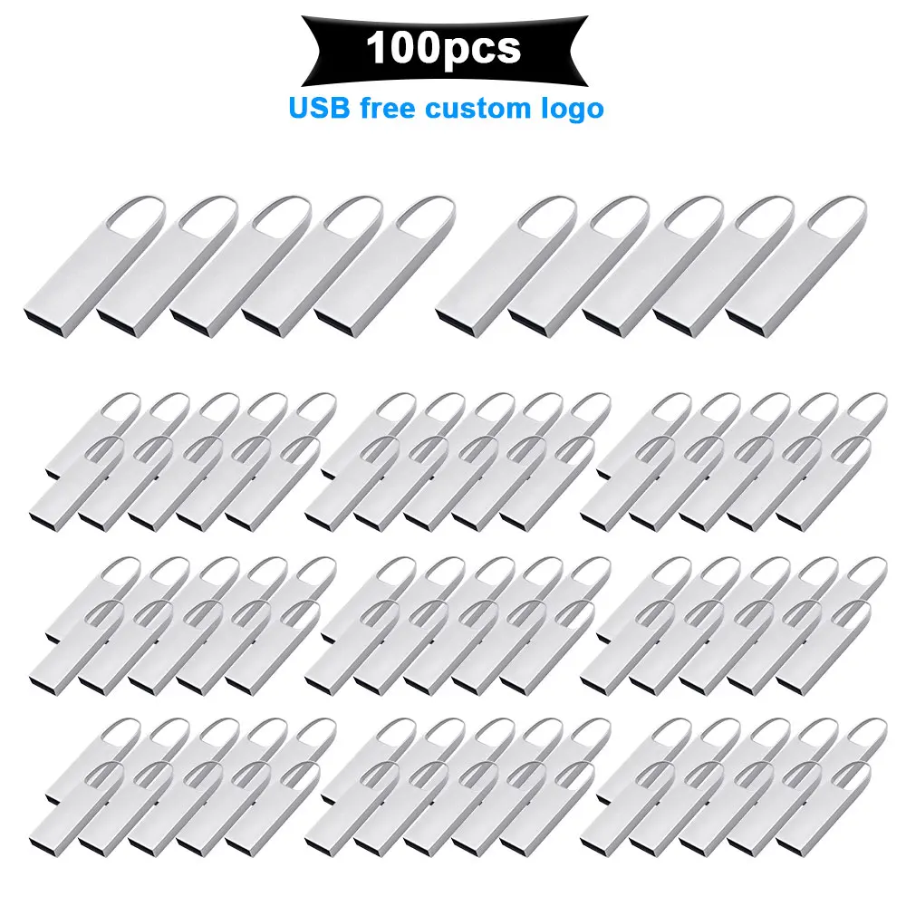 100pcs/lot Pen drive 64GB USB 2.0 Flash Drive 32GB pendrive16GB 8GB 128GB waterproof metal usb memory stick metal gift free logo
100pcs/lot Pen drive 64GB USB 2.0 Flash Drive 32GB pendrive16GB 8GB 128GB waterproof metal usb memory stick metal gift free logo