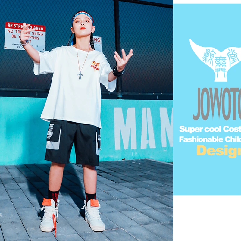 Kids Hip Hop Dance Clothes Suit Loose Tops Pants Boys Hiphop Show Clothing Girls Ballroom Street Dance Wear Rave Outfit BL4286
Kids Hip Hop Dance Clothes Suit Loose Tops Pants Boys Hiphop Show Clothing Girls Ballroom Street Dance Wear Rave Outfit BL4286