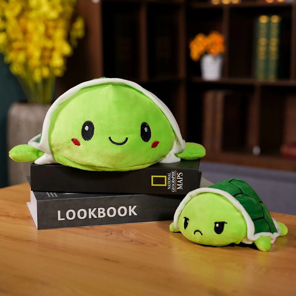 Double-Sided Flip Cat Plush Toys Reversible Turtle Cat Unicorn Stuffed Animals Doll Cute Toys Peluches For Pulpos Kid Birthday
Double-Sided Flip Cat Plush Toys Reversible Turtle Cat Unicorn Stuffed Animals Doll Cute Toys Peluches For Pulpos Kid Birthday