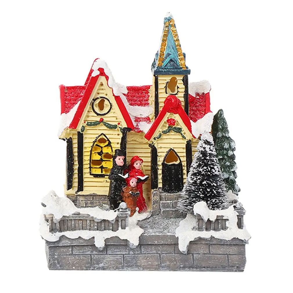 Снежные домики с красочной мигающей светодиодсветильник кой, Рождественское украшение для дома, новогодний подарок для детей, смола, Рожде...
Снежные домики с красочной мигающей светодиодсветильник кой, Рождественское украшение для дома, новогодний подарок для детей, смола, Рожде...