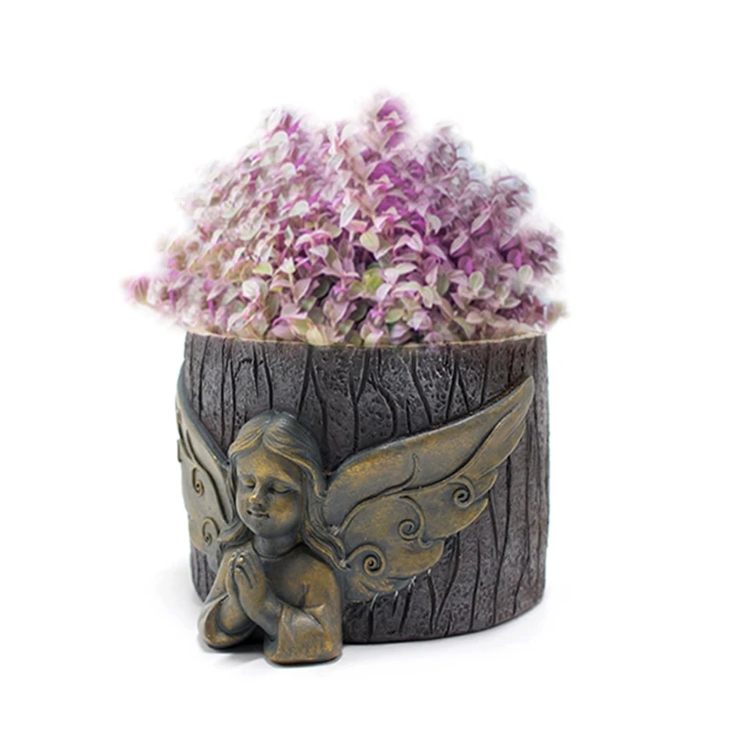 Creative Angel Wing Flower Pot Succulent Planter Resin Art Crafts Table Decoration Desk Ornament
Creative Angel Wing Flower Pot Succulent Planter Resin Art Crafts Table Decoration Desk Ornament