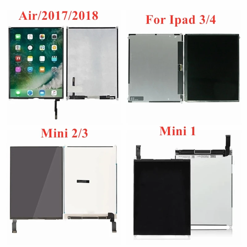 LCD Display For Ipad 3 4 Mini 1 Mini 2 3 A1489 A1490 A1491 A1599 A1600 A1601 Air 2017 2018 Screen Replacement 7.9'' With Tools 
LCD Display For Ipad 3 4 Mini 1 Mini 2 3 A1489 A1490 A1491 A1599 A1600 A1601 Air 2017 2018 Screen Replacement 7.9'' With Tools