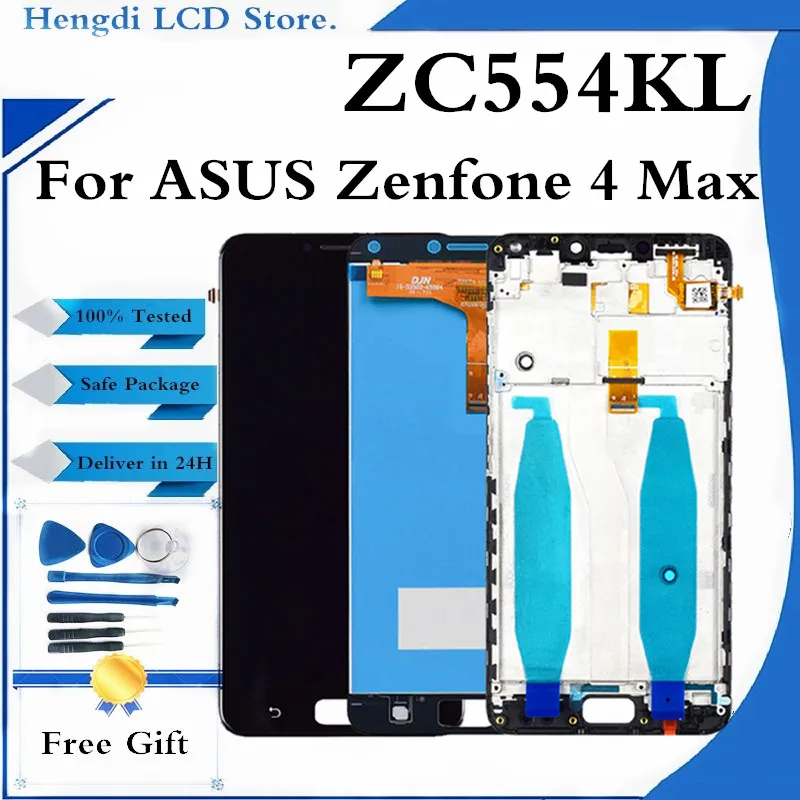 ЖК-дисплей для Asus Zenfone 4 Max ZC554KL, экран, сенсорная панель, дигитайзер, замена Для ZenFone 4 Max ZC554KL X001D, детали для ЖК-экранов 
ЖК-дисплей для Asus Zenfone 4 Max ZC554KL, экран, сенсорная панель, дигитайзер, замена Для ZenFone 4 Max ZC554KL X001D, детали для ЖК-экранов