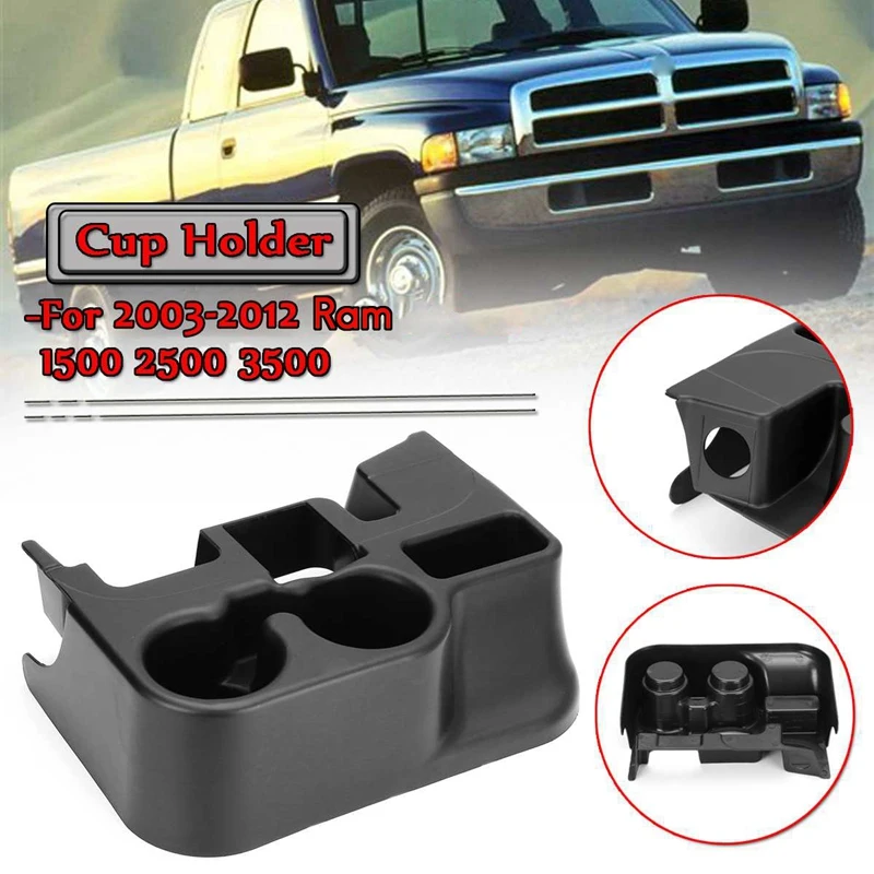 Car Center Console Armrest Water Cup Drinks Holders Cup Holder Storage Box for Dodge Ram 1500 2500 3500 2003-2012 Black
Car Center Console Armrest Water Cup Drinks Holders Cup Holder Storage Box for Dodge Ram 1500 2500 3500 2003-2012 Black